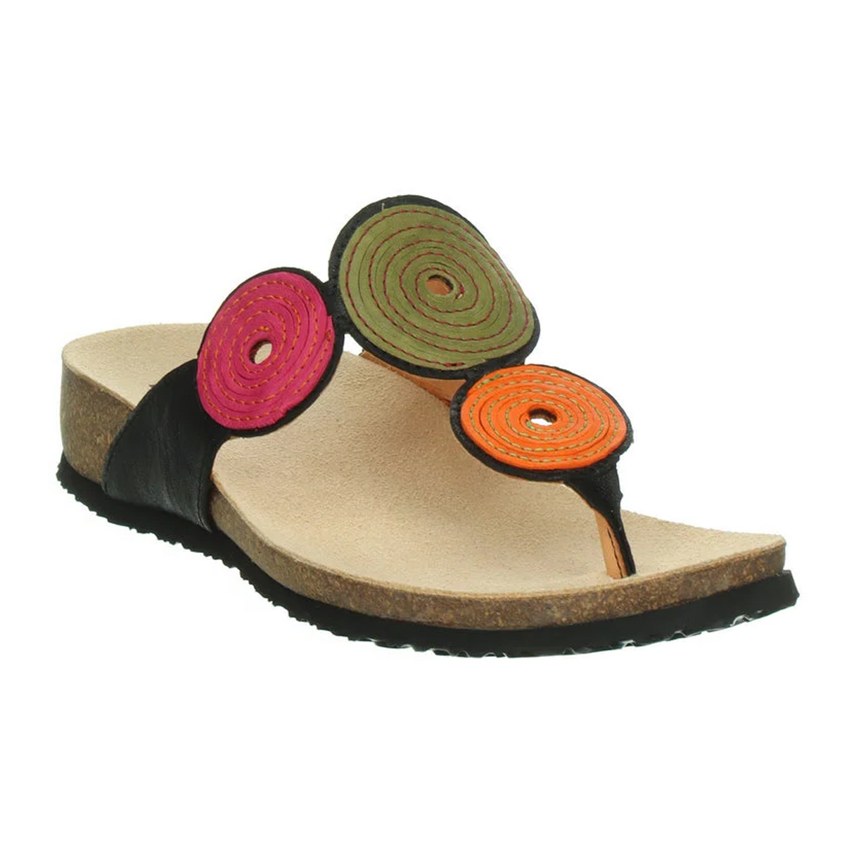 Think! Julia Circles Sandal (Women) Sandal - Thong - The Heel Shoe Fitters