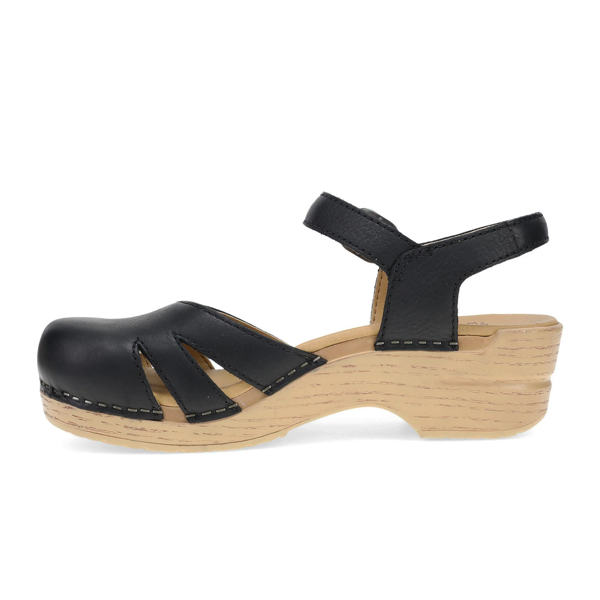 Dansko Margreta Mary Jane Clog (Women) - Black Leather