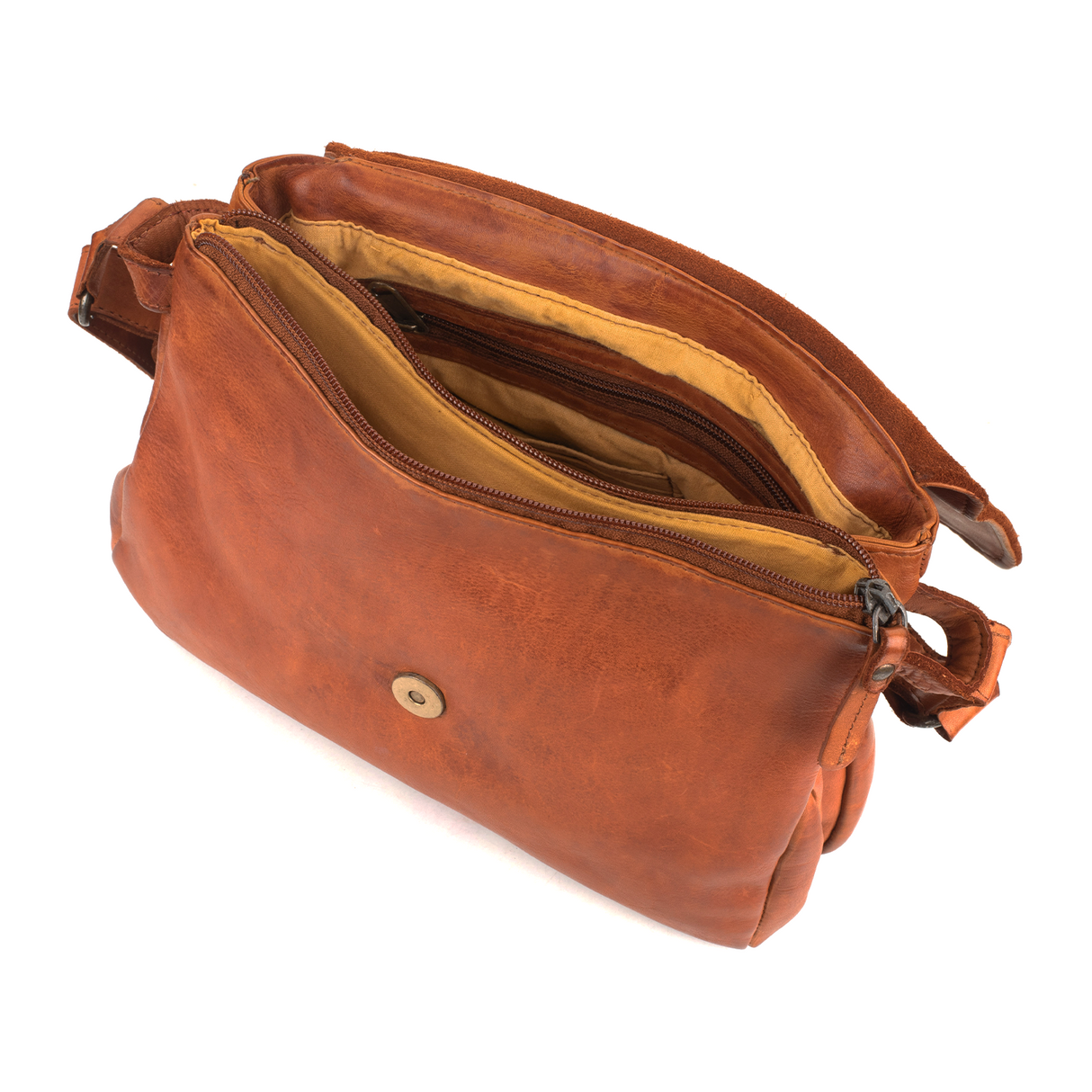 Milo Toledo Crossbody Bag - Cognac Accessories - Bags - Crossbody - The Heel Shoe Fitters