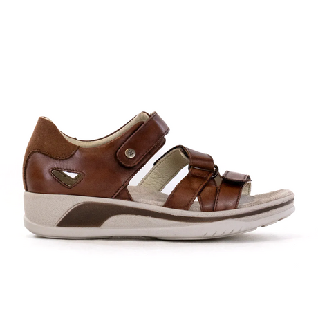 Wolky Desh Backstrap Sandal (Women) - Cognac Sandals - Backstrap - The Heel Shoe Fitters
