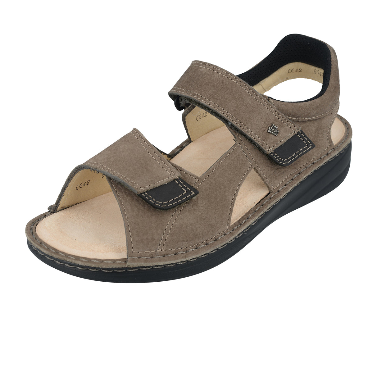 Finn Comfort Skiathos Backstrap Sandal (Men) - Oxide/Black Tango/Buggy Sandal - Backstrap - The Heel Shoe Fitters