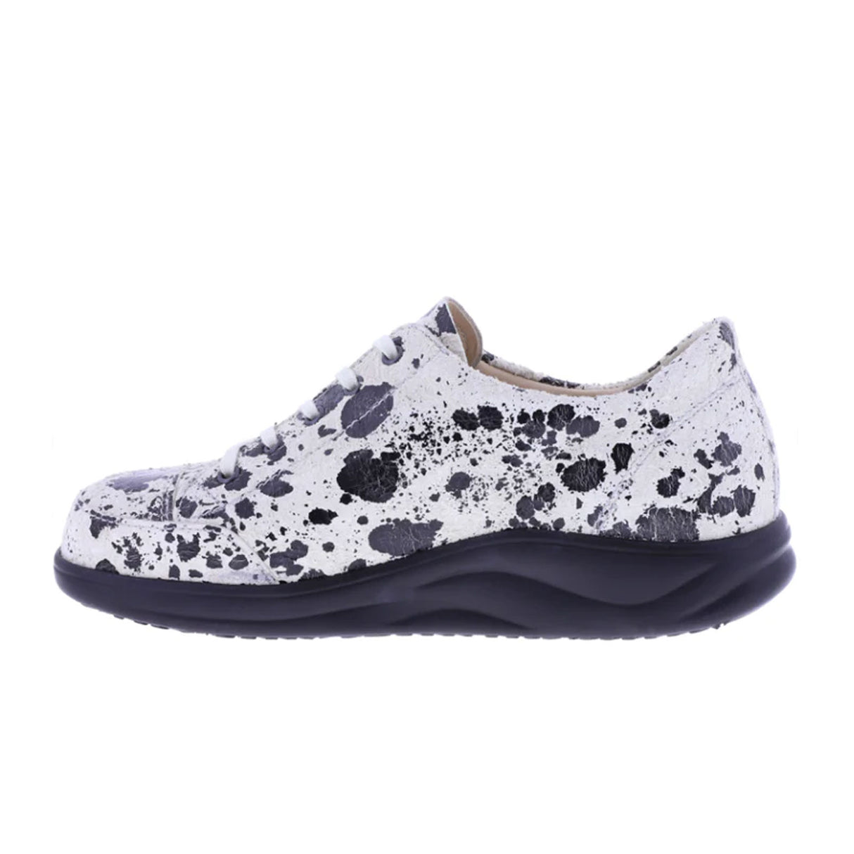 Finn Comfort Ikebukuro Lace Up (Women) - Nero/Schwarz Div/Nur Dress-Casual - Lace Ups - The Heel Shoe Fitters