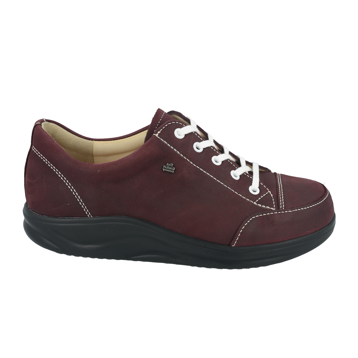 Finn Comfort Ikebukuro Lace Up (Women) - Wine Nomad Athletic - Casual - Lace Up - The Heel Shoe Fitters