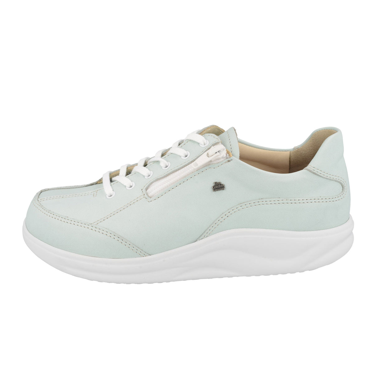 Finn Comfort Otaru Lace Up (Women) - Mint Nappa Athletic - Casual - Lace Up - The Heel Shoe Fitters