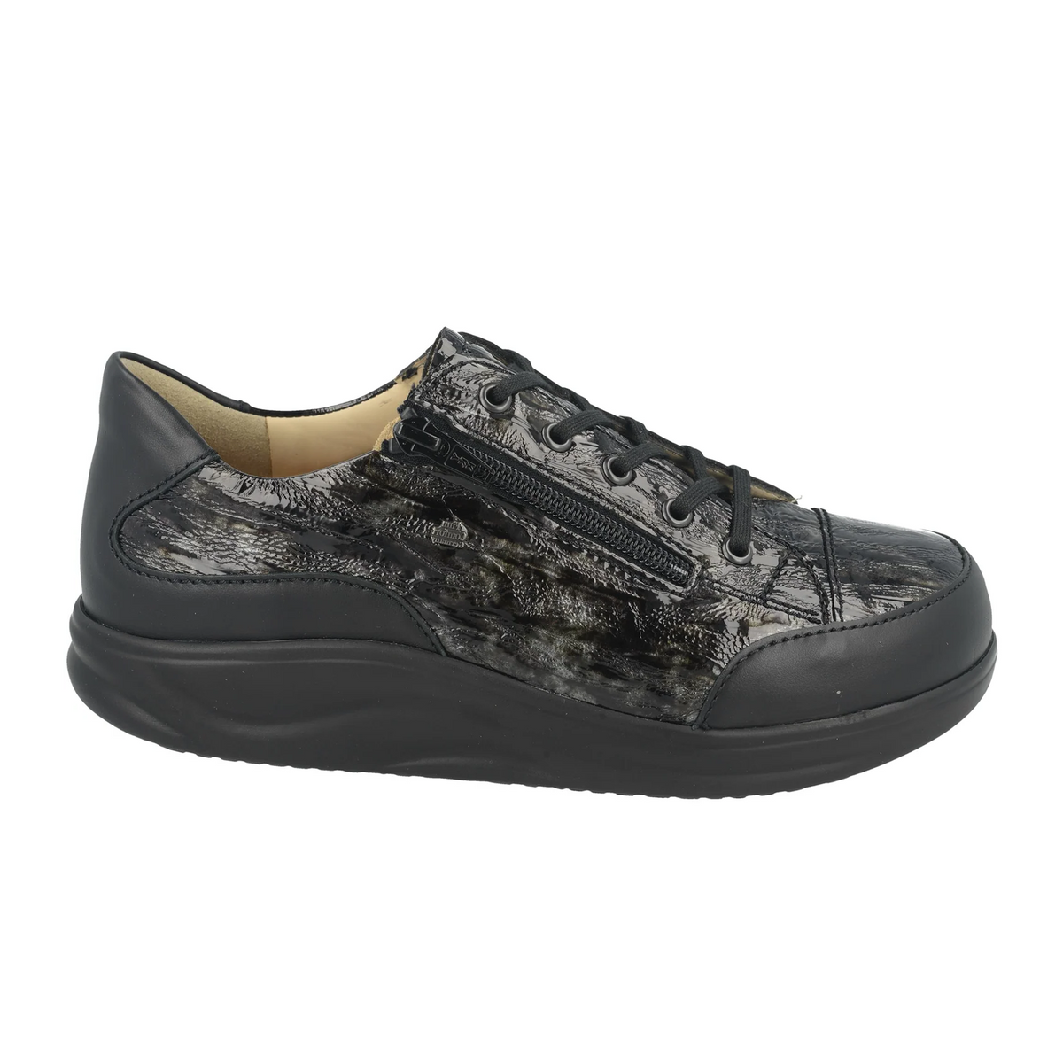 Finn Comfort Otaru Sneaker (Women) - Black/Antracite Nap