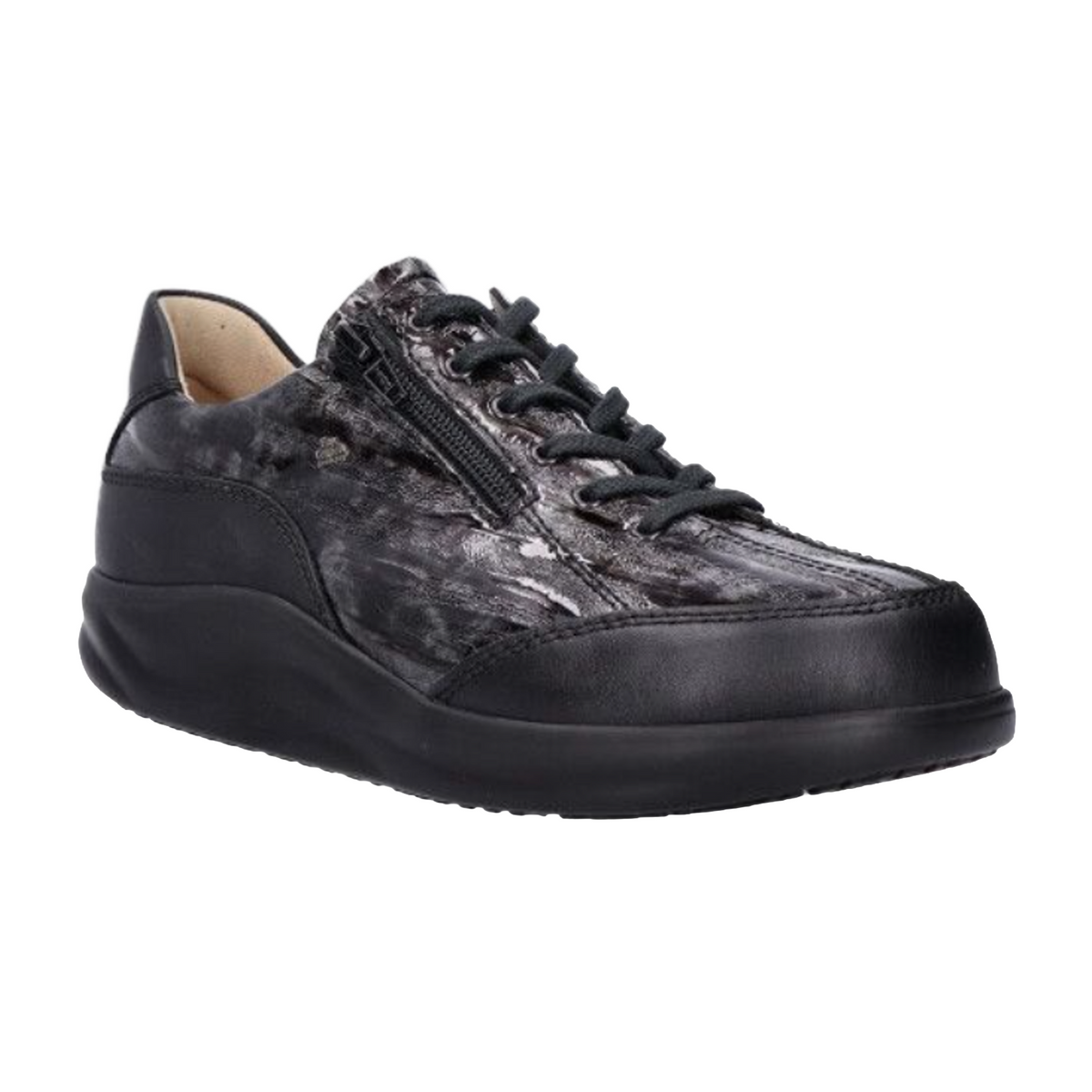 Finn Comfort Otaru Sneaker (Women) - Black/Antracite Nap