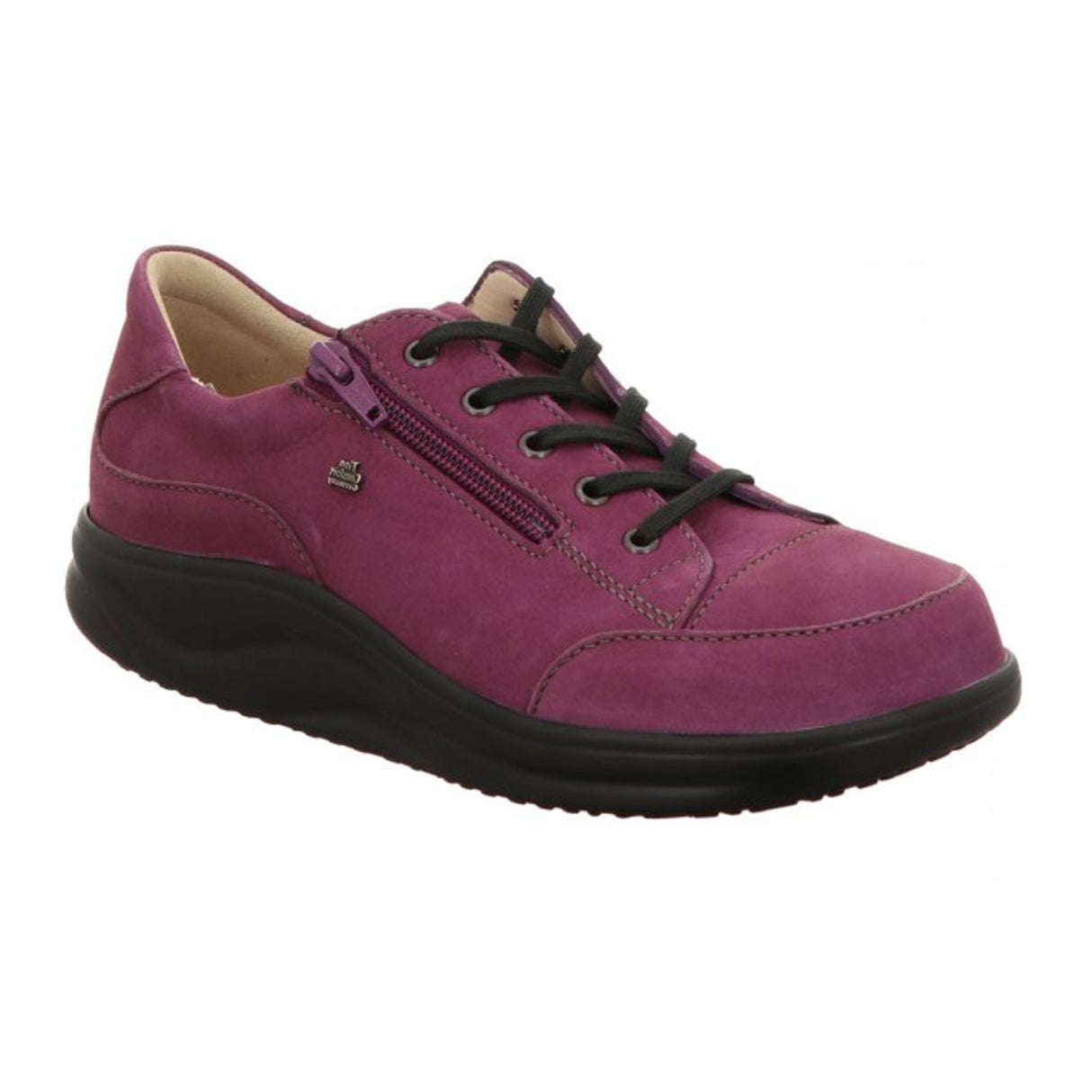 Finn Comfort Hachiouji Sneaker (Women) - Plum Tangobuk Dress-Casual - Sneakers - The Heel Shoe Fitters