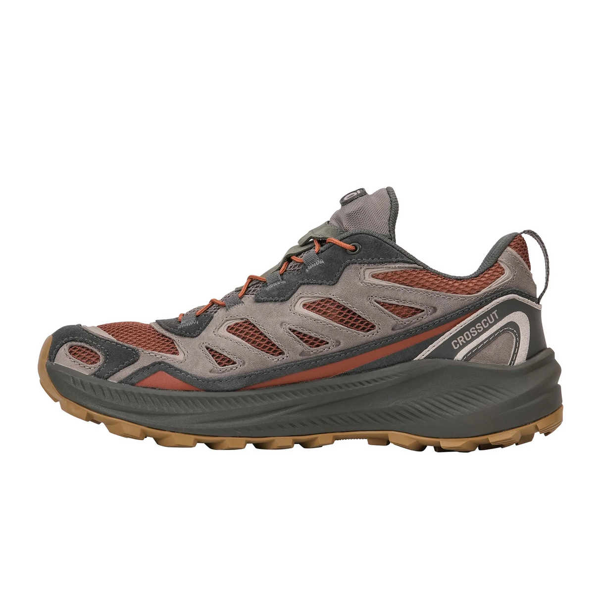 Oboz Crosscut Low Hiking Shoe (Men) - Copper
