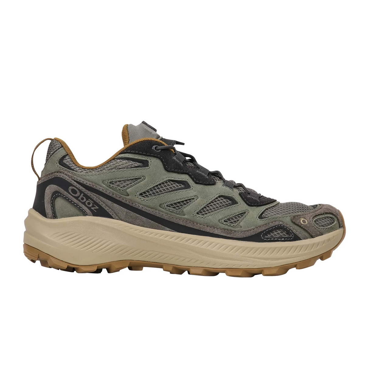 Oboz Crosscut Low Hiking Shoe (Men) - Olive Branch