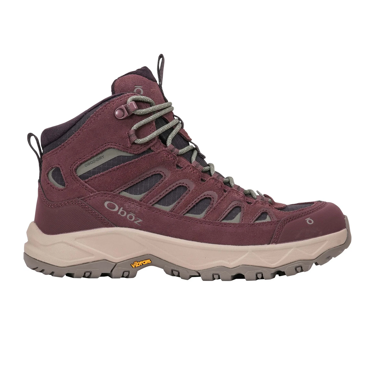 Oboz Sawtooth Ascent Mid Insulated Waterproof Boot (Women) - Berry
