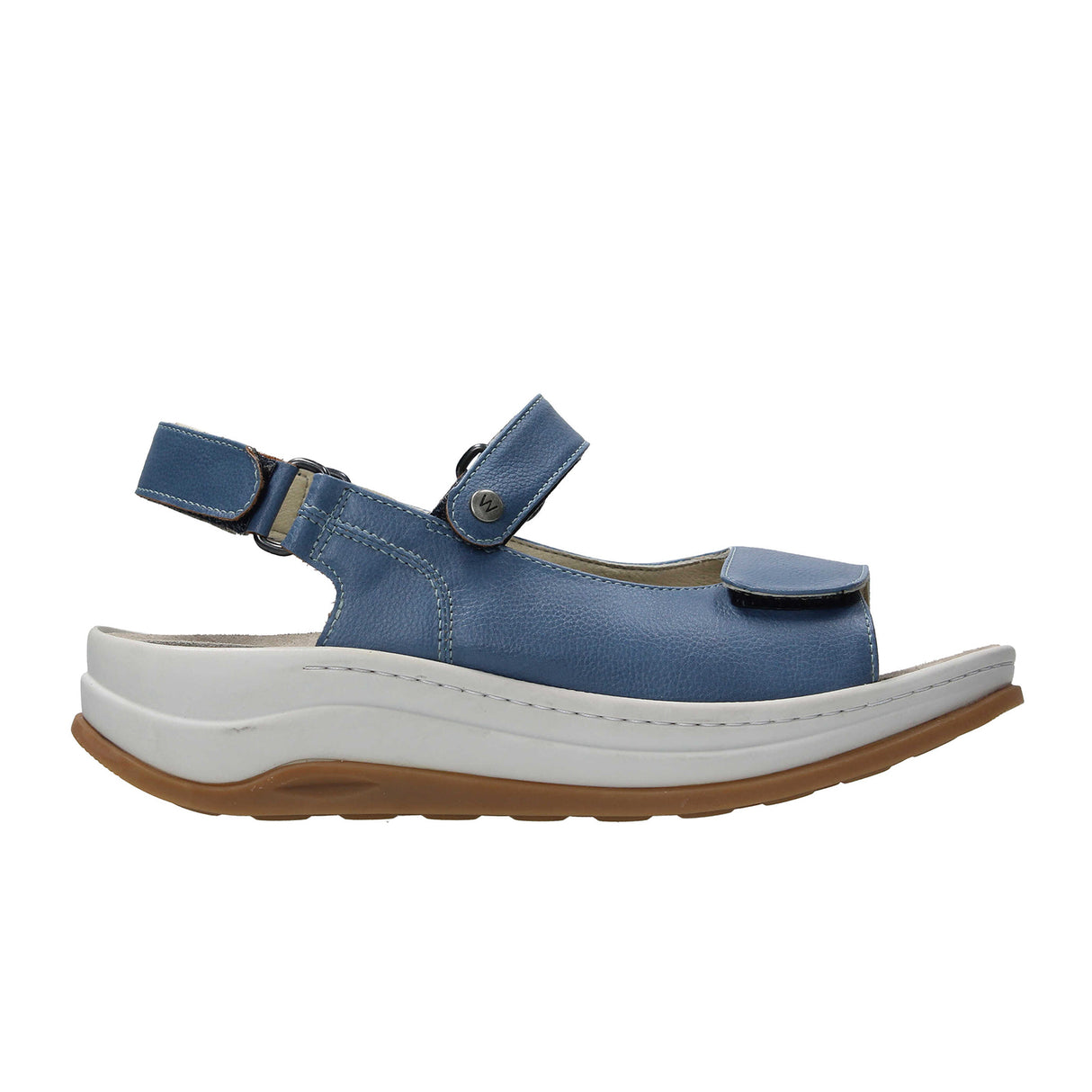 Wolky Adura Backstrap Sandal (Women) - Sky Blue Sandal - Backstrap - The Heel Shoe Fitters