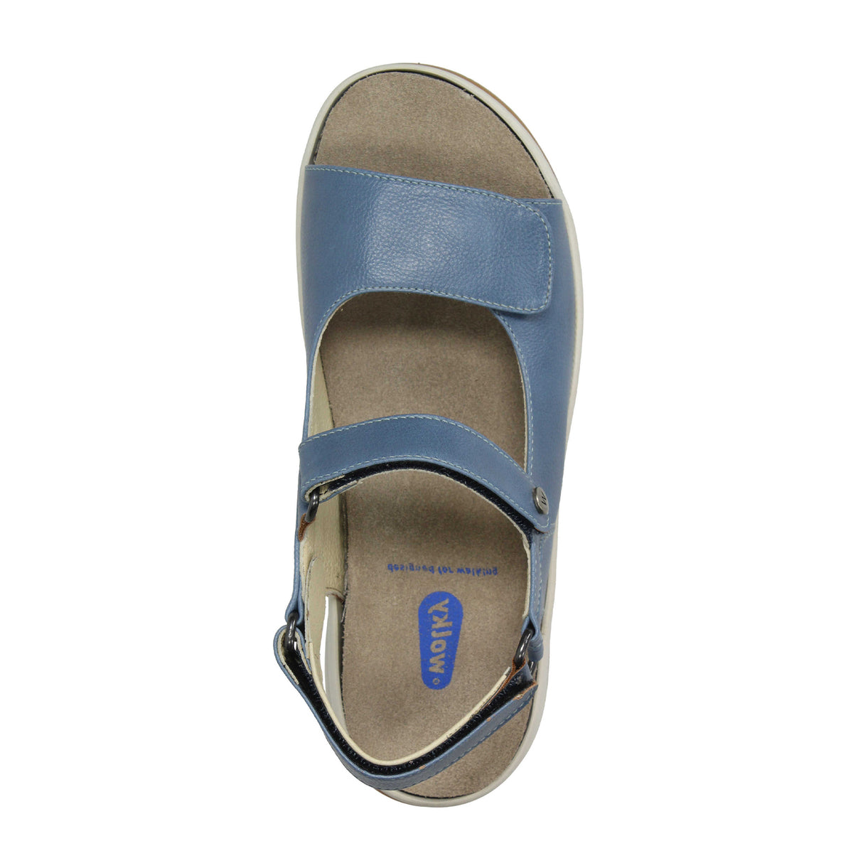 Wolky Adura Backstrap Sandal (Women) - Sky Blue Sandal - Backstrap - The Heel Shoe Fitters