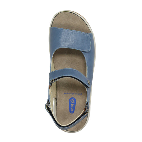 Wolky Adura Backstrap Sandal (Women) - Sky Blue Sandals - Backstrap - The Heel Shoe Fitters