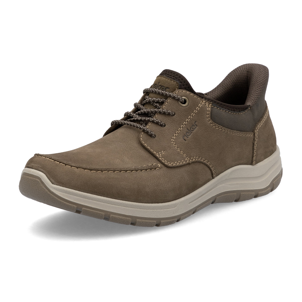 Rieker Todd 03656 Lace Up (Men) - Esche/Braun/Bison Athletic - Casual - Lace Up - The Heel Shoe Fitters