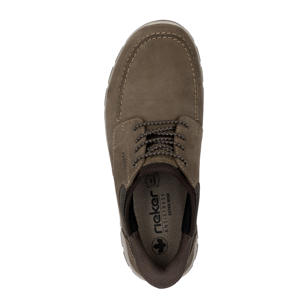 Rieker Todd 03656 Lace Up (Men) - Esche/Braun/Bison Athletic - Casual - Lace Up - The Heel Shoe Fitters