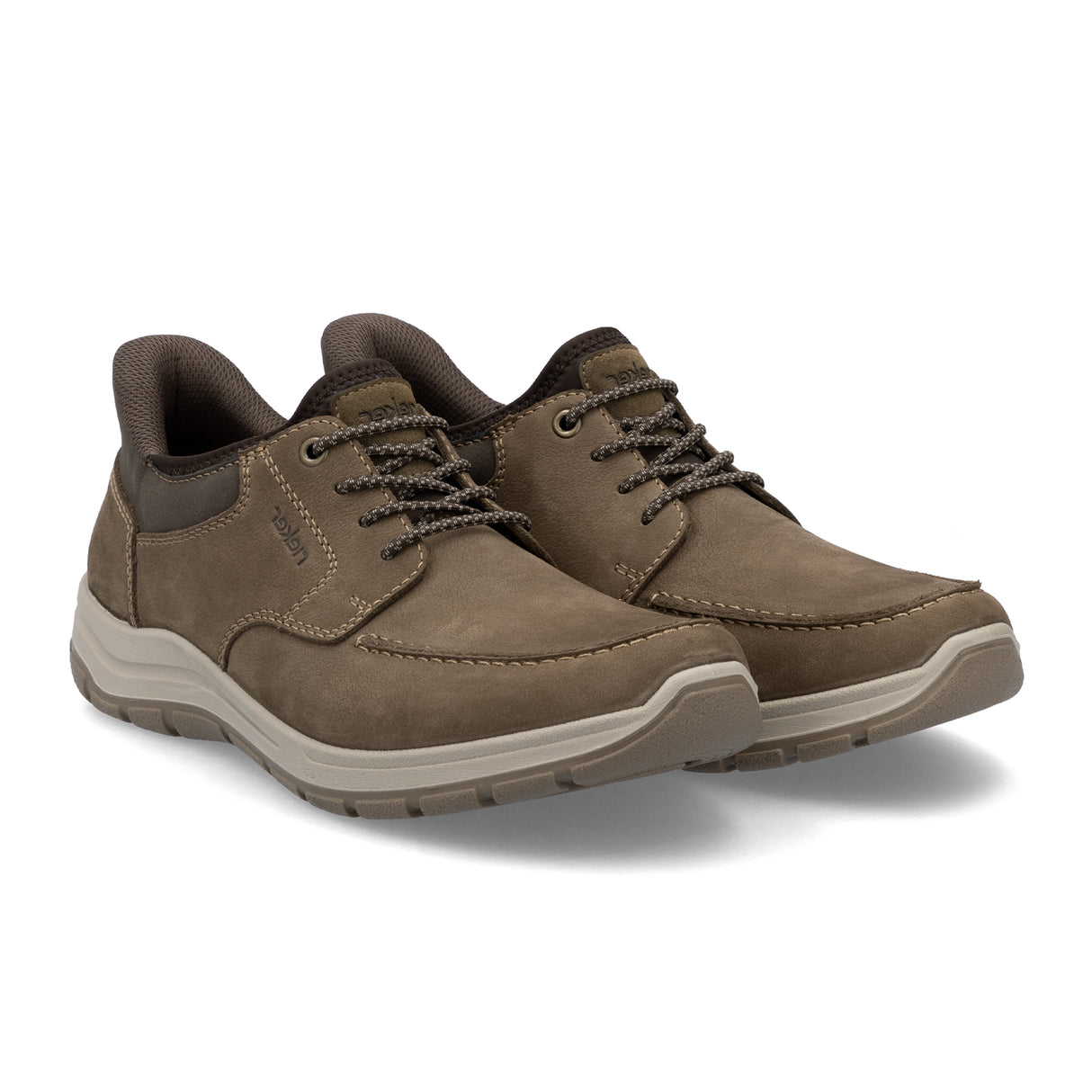 Rieker Todd 03656 Lace Up (Men) - Esche/Braun/Bison Athletic - Casual - Lace Up - The Heel Shoe Fitters