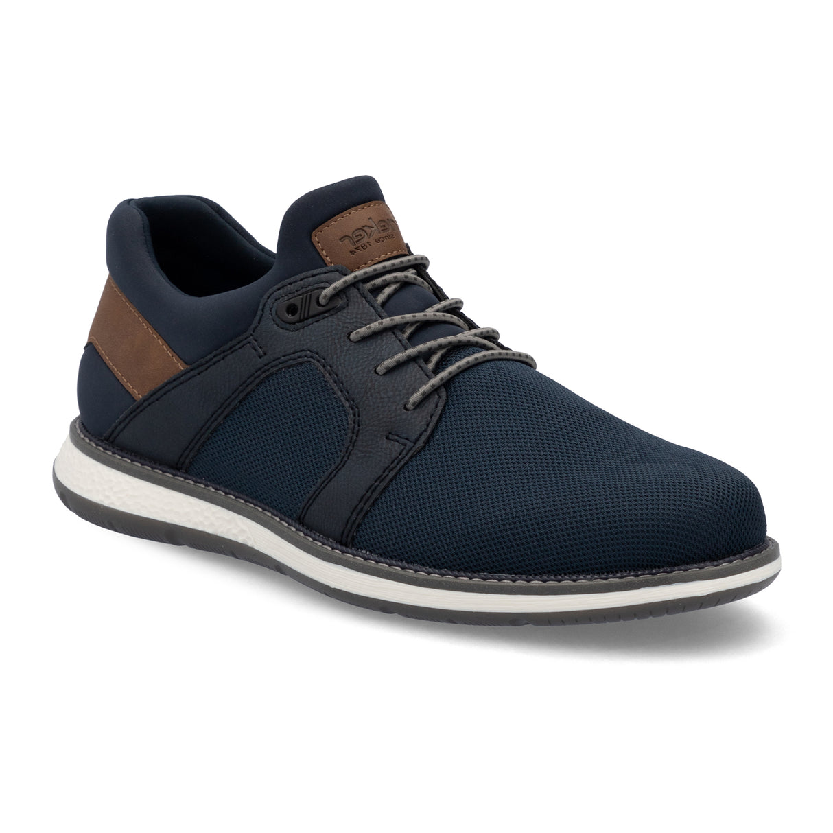 Rieker Adrian 04452 Lace Up (Men) - Navy/Lake/Nuss Athletic - Casual - Lace Up - The Heel Shoe Fitters