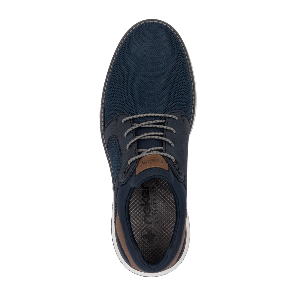 Rieker Adrian 04452 Lace Up (Men) - Navy/Lake/Nuss Athletic - Casual - Lace Up - The Heel Shoe Fitters