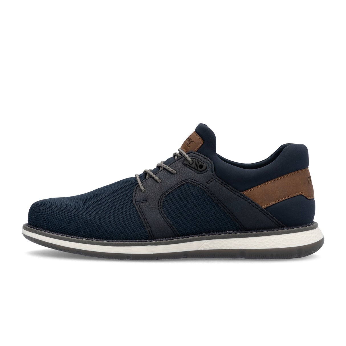 Rieker Adrian 04452 Lace Up (Men) - Navy/Lake/Nuss Athletic - Casual - Lace Up - The Heel Shoe Fitters