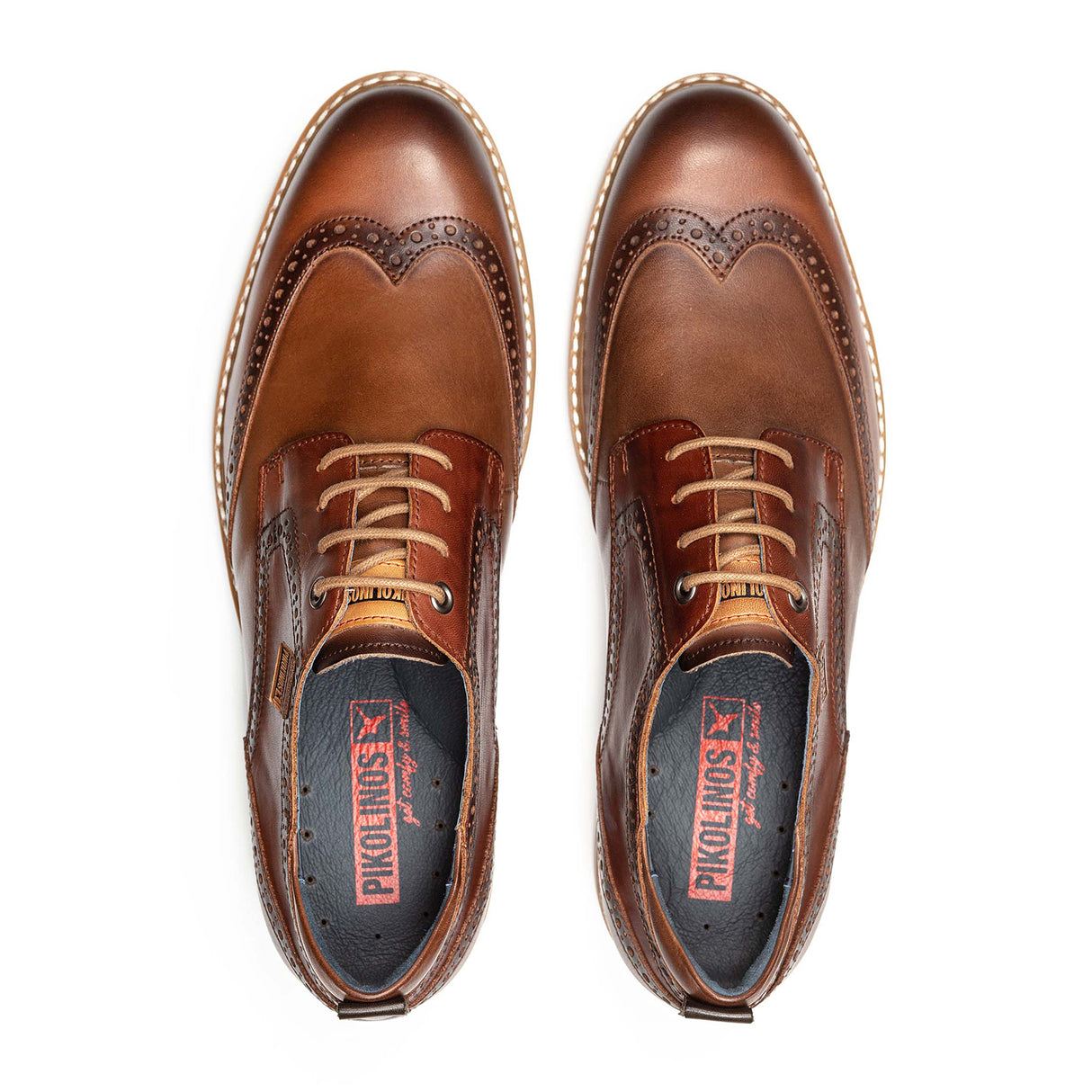 Pikolinos Avila M1T-4191C1 Oxford (Men) - Cuero Dress-Casual - Oxford - The Heel Shoe Fitters