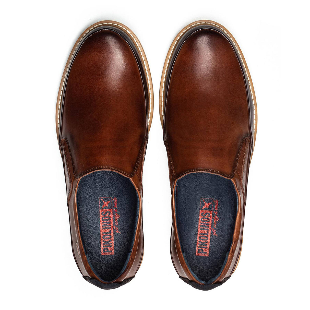 Pikolinos Berna M8J-3150 Slip On (Men) - Cuero Leather Dress-Casual - Slip On - The Heel Shoe Fitters