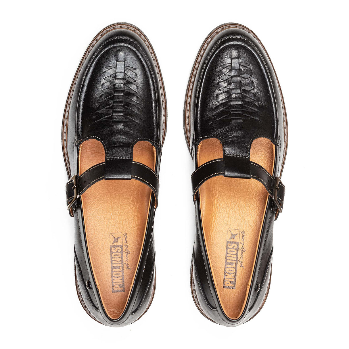 Pikolinos Aldaya W8J-4862 Loafer (Women) - Black Dress-Casual - Loafers - The Heel Shoe Fitters