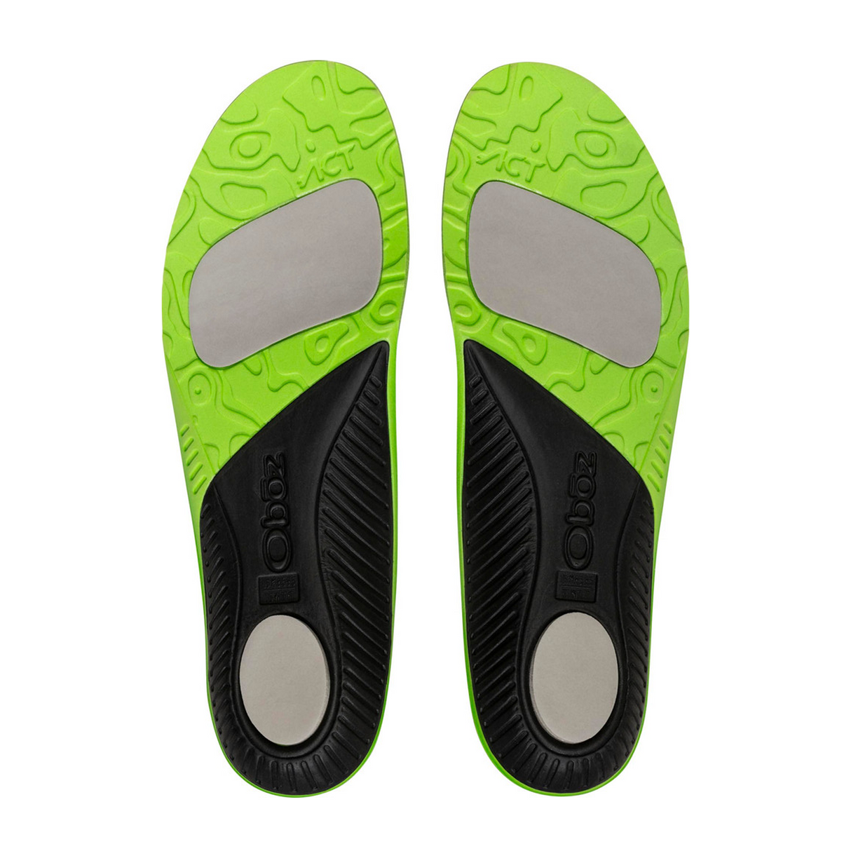 Oboz Trail Insole (Unisex) - Green Accessories - Orthotics - Full Length - The Heel Shoe Fitters