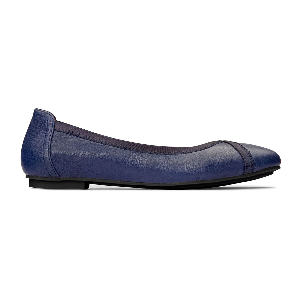 Vionic Caroll Ballet Flat (Women) - Navy Dress-Casual - Flat - The Heel Shoe Fitters