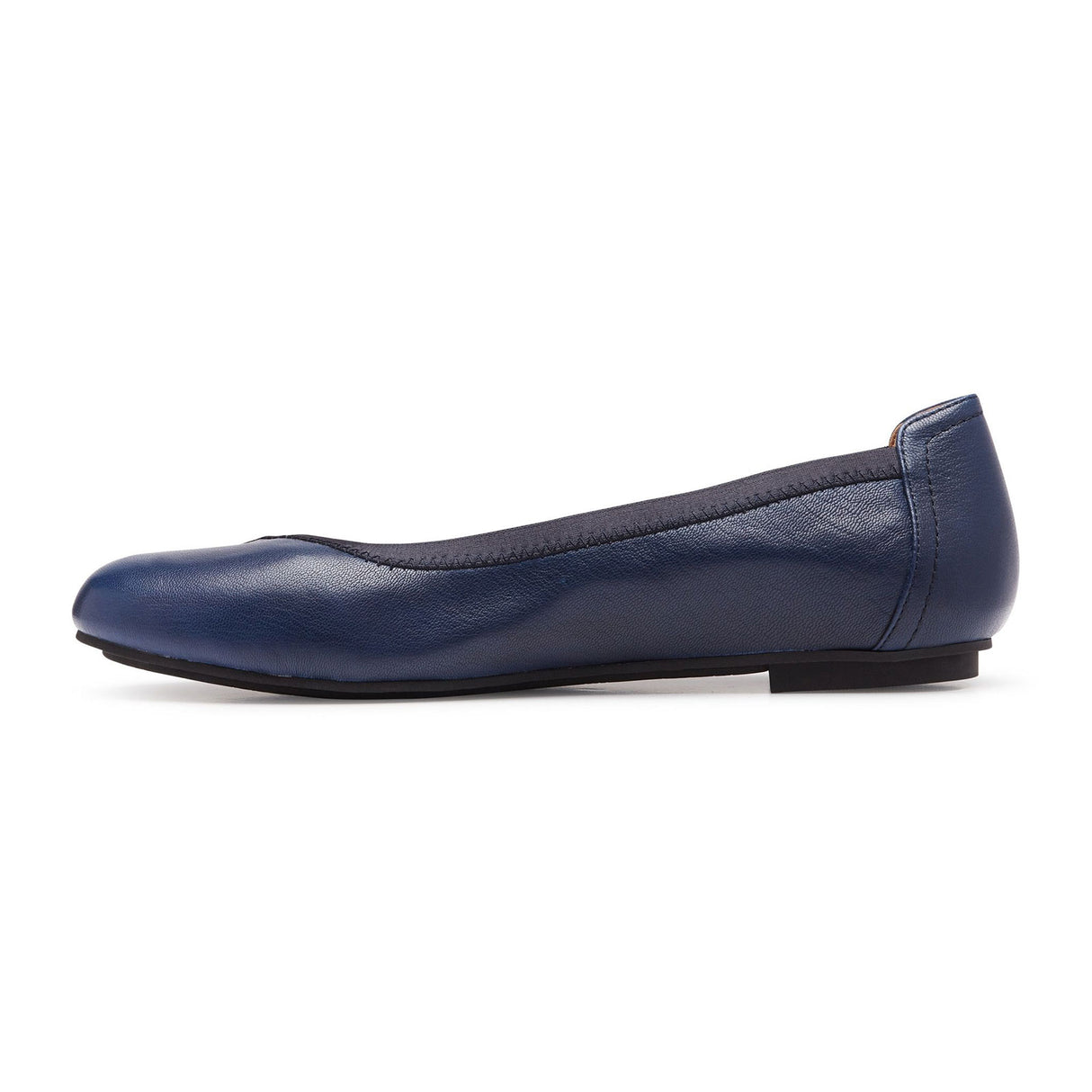 Vionic Caroll Ballet Flat (Women) - Navy Dress-Casual - Flat - The Heel Shoe Fitters