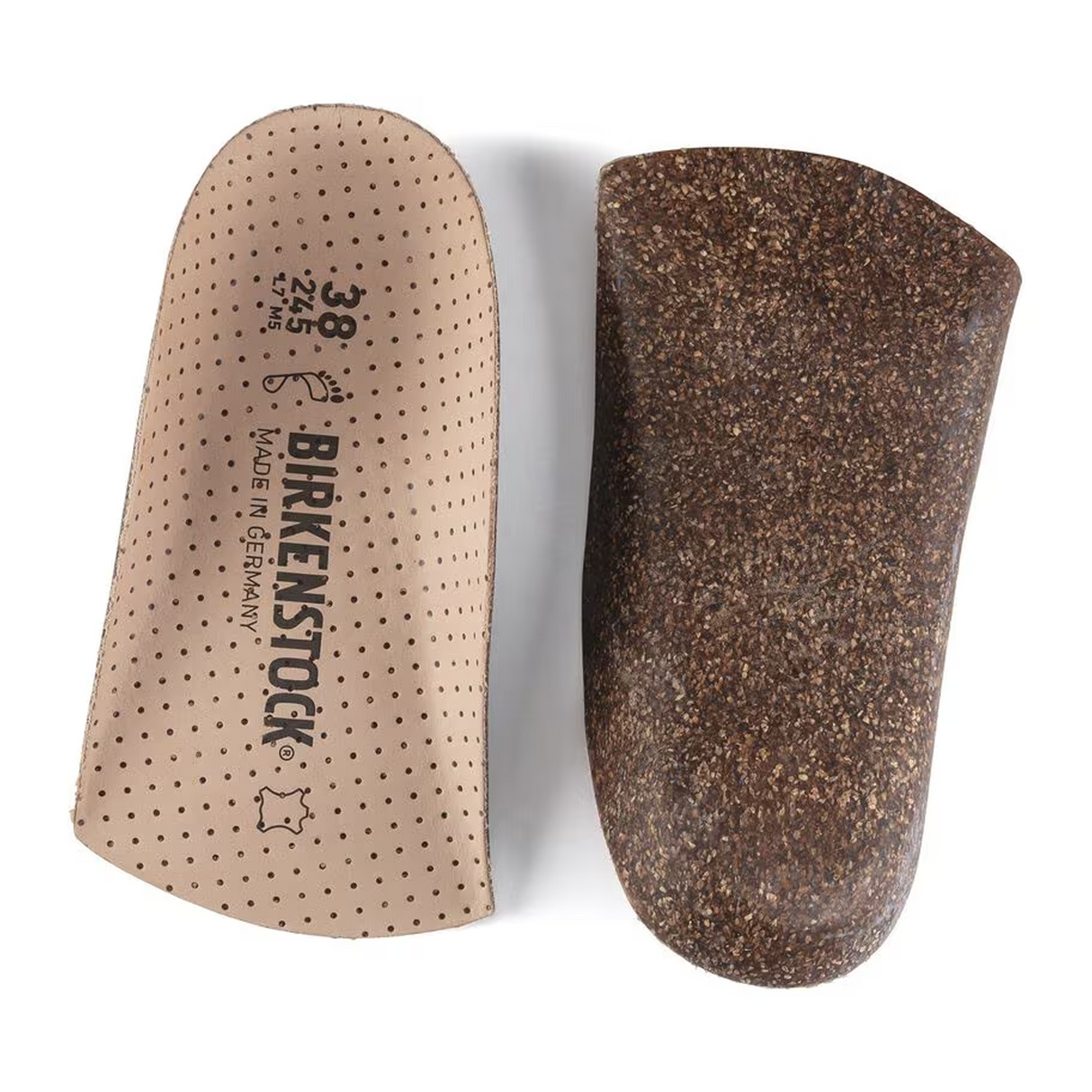 Birkenstock Birko Balance 3/4 Length Wide Insole (Unisex) - Brown Accessories - Orthotics/Insoles - 3/4 Length - The Heel Shoe Fitters