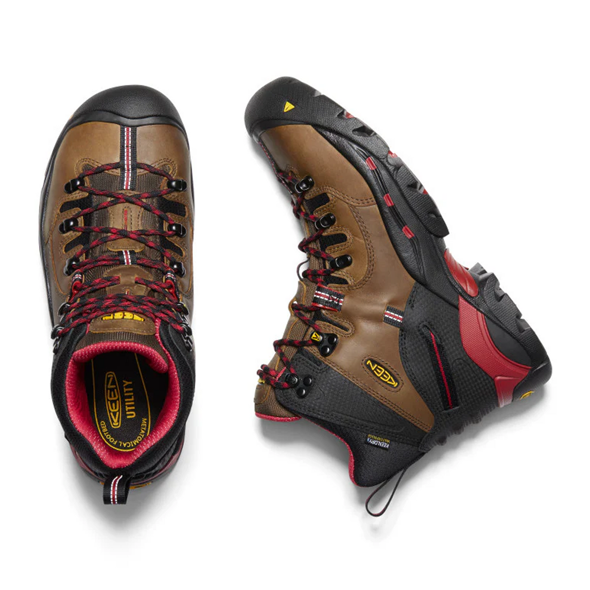 Keen Utility Pittsburgh 6" Waterproof Steel Toe Work Boot (Men) - Bison Boots - Work - 6 Inch - The Heel Shoe Fitters