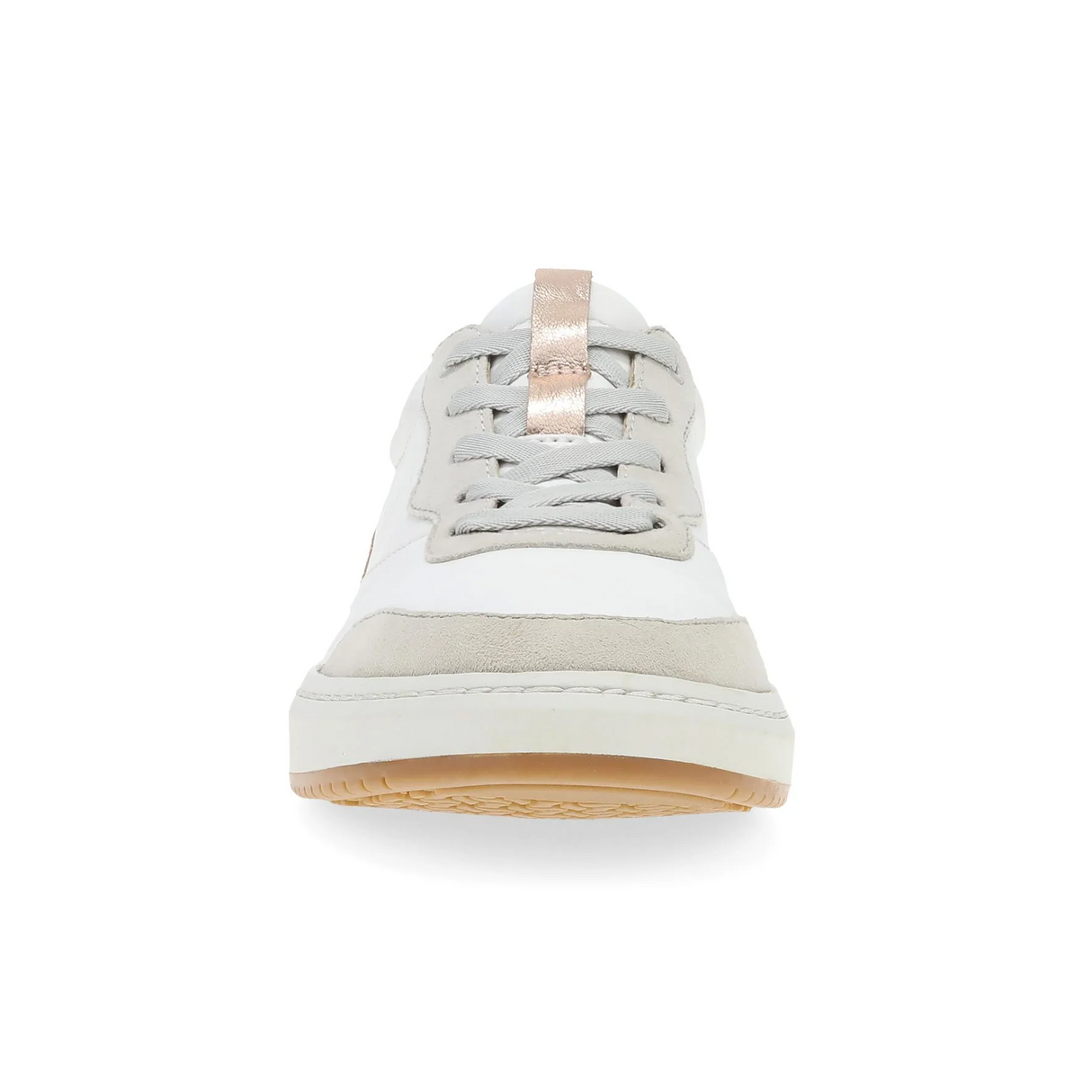 Dansko Josey Sneaker (Women) - White Nappa/Rose Gold Athletic - Casual - Lace Up - The Heel Shoe Fitters