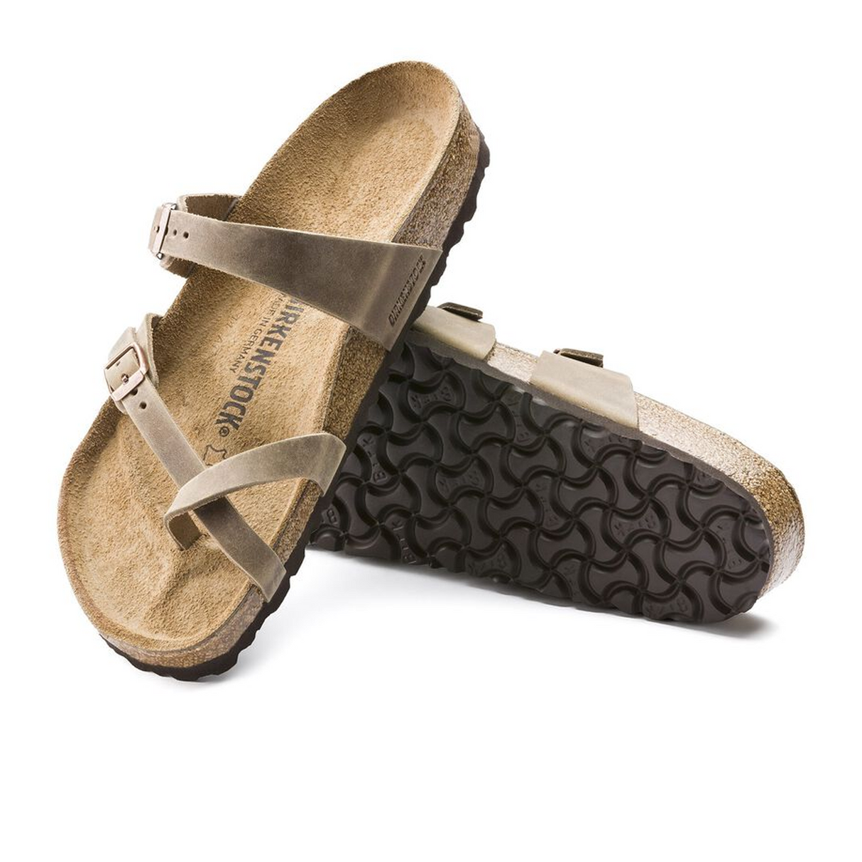 Birkenstock Mayari Sandal (Women) - Tobacco Oiled Leather Sandal - Thong - The Heel Shoe Fitters