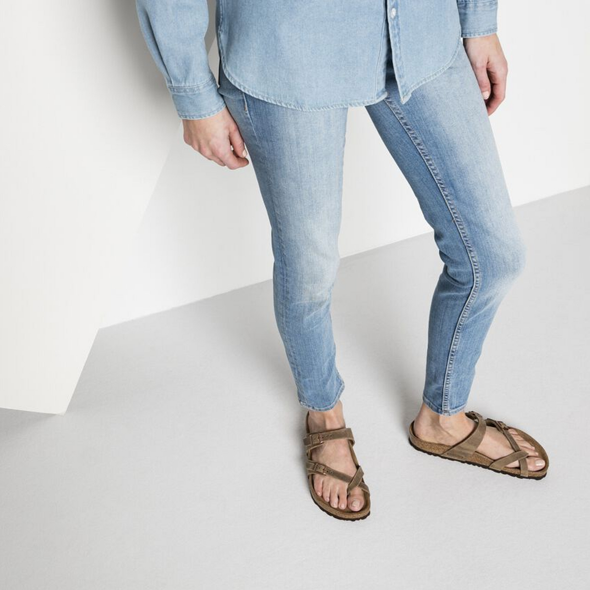 Birkenstock Mayari Sandal (Women) - Tobacco Oiled Leather Sandal - Thong - The Heel Shoe Fitters