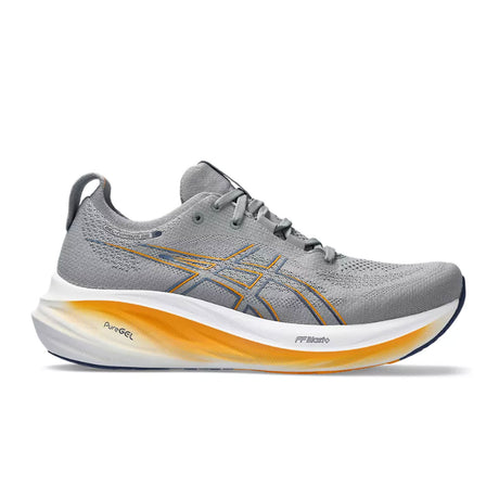Asics Gel-Nimbus 26 Running Shoe (Men) - Sheet Rock/Thunder Blue Athletic - Running - Neutral - The Heel Shoe Fitters