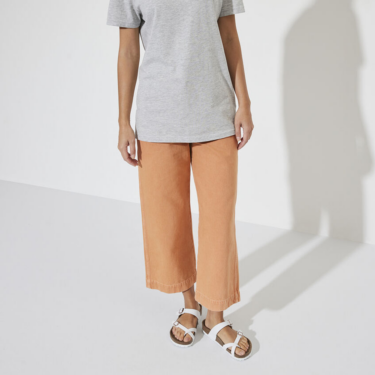 Birkenstock Mayari Sandal (Women) - White Birko-Flor Sandal - Thong - The Heel Shoe Fitters