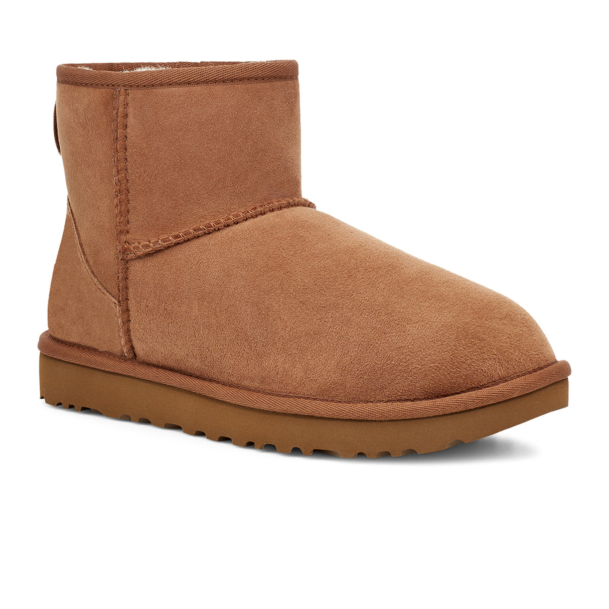 UGG® Classic Mini II (Women) - Chestnut Boots - Casual - Low - The Heel Shoe Fitters