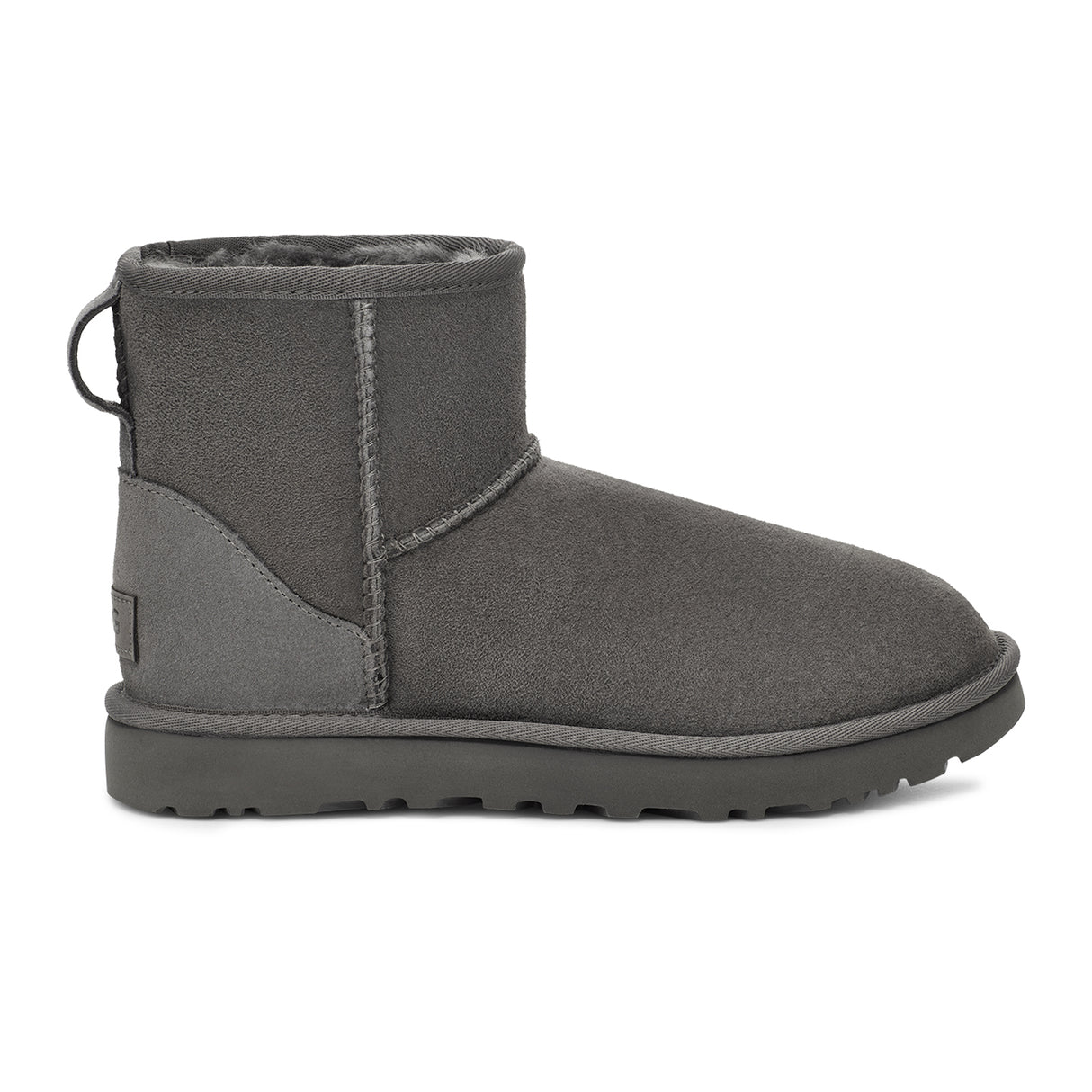 UGG® Classic Mini II (Women) - Grey Boots - Casual - Low - The Heel Shoe Fitters