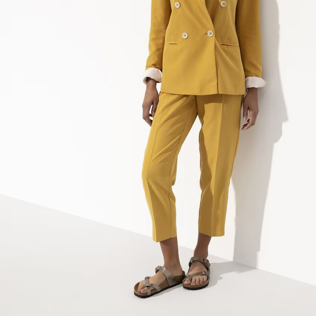 Birkenstock Mayari Sandal (Women) - Graceful Taupe Birko-Flor Sandal - Thong - The Heel Shoe Fitters