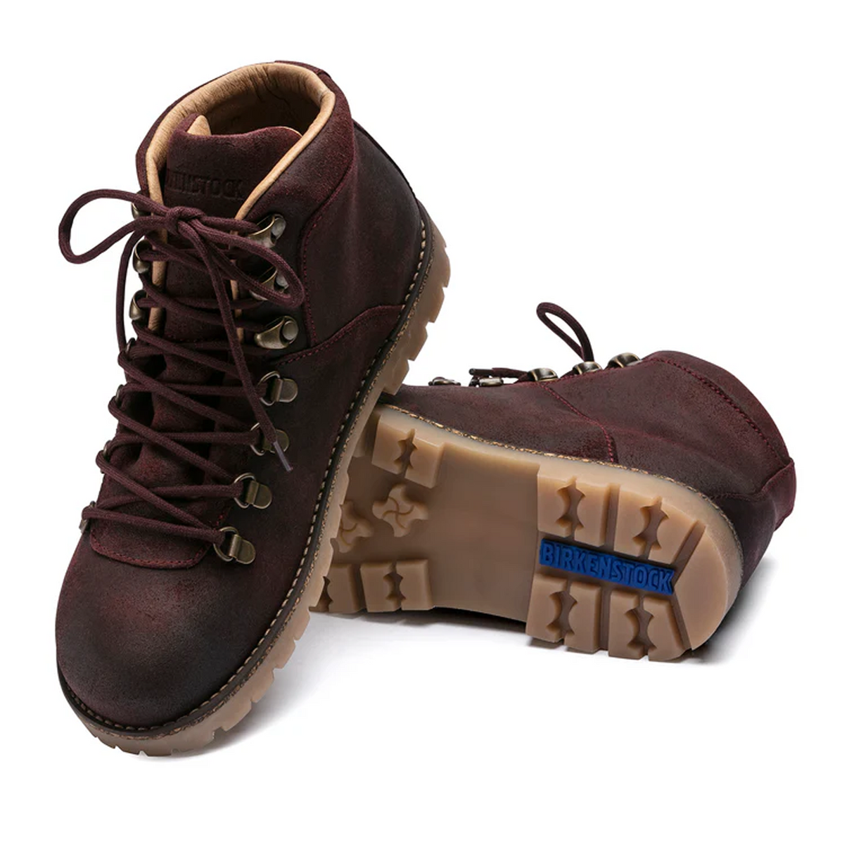 Birkenstock Jackson Narrow Ankle Boot (Women) - Burgundy Oiled Suede Boots - Fashion - Ankle Boot - The Heel Shoe Fitters