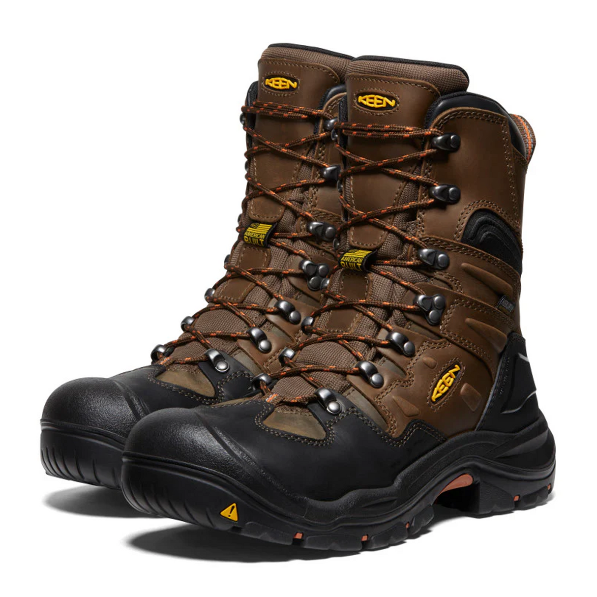 Keen Utility Coburg 8" Steel Toe Work Boot (Men) - Cascade Brown/Brindle Boots - Work - 8" - Steel Toe - The Heel Shoe Fitters