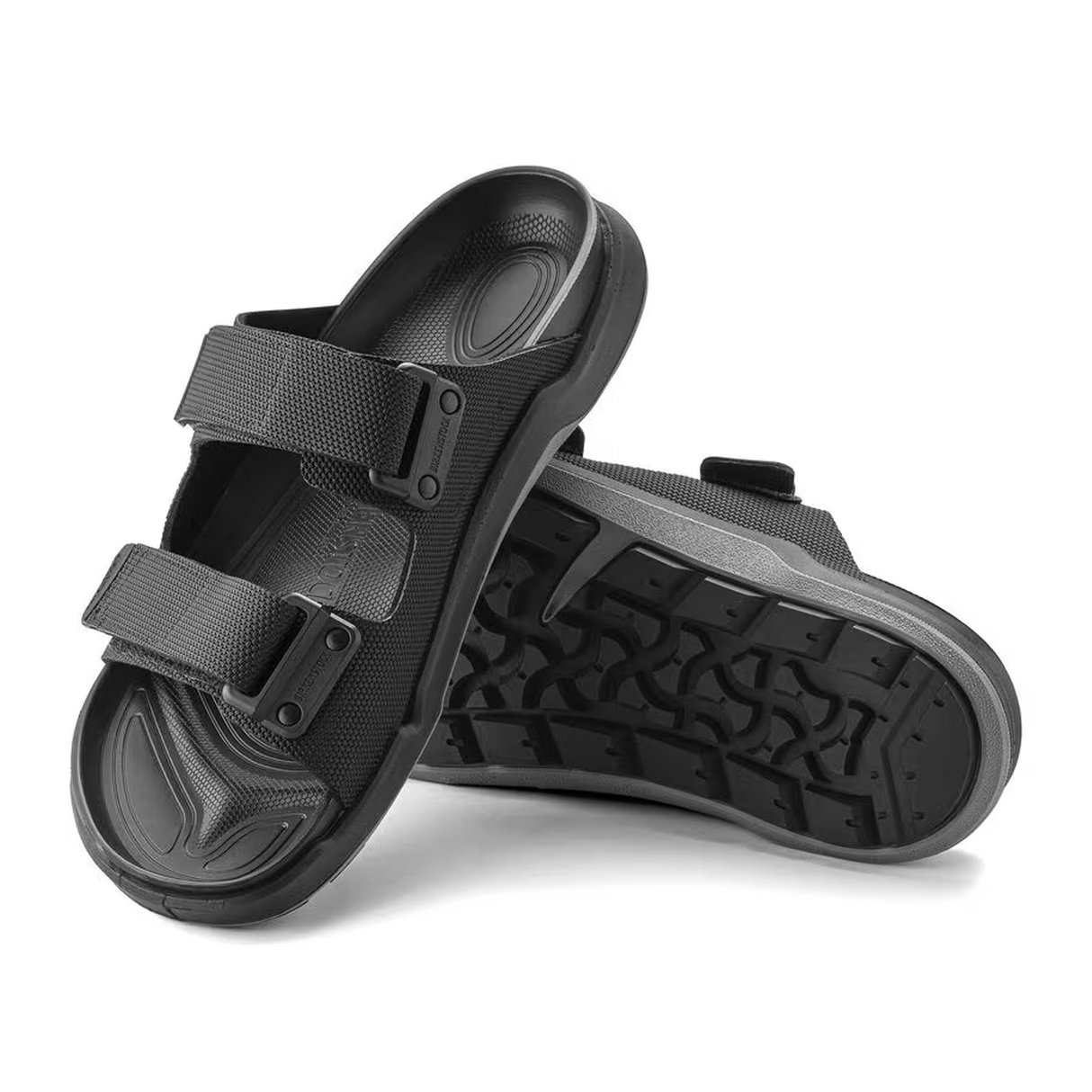 Birkenstock Atacama Slide Sandal (Men) - Black Futura Sandal - Active - The Heel Shoe Fitters