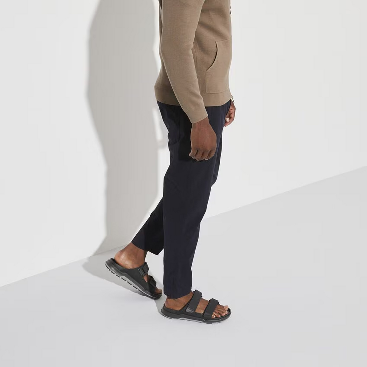 Birkenstock Atacama Slide Sandal (Men) - Black Futura Sandal - Active - The Heel Shoe Fitters