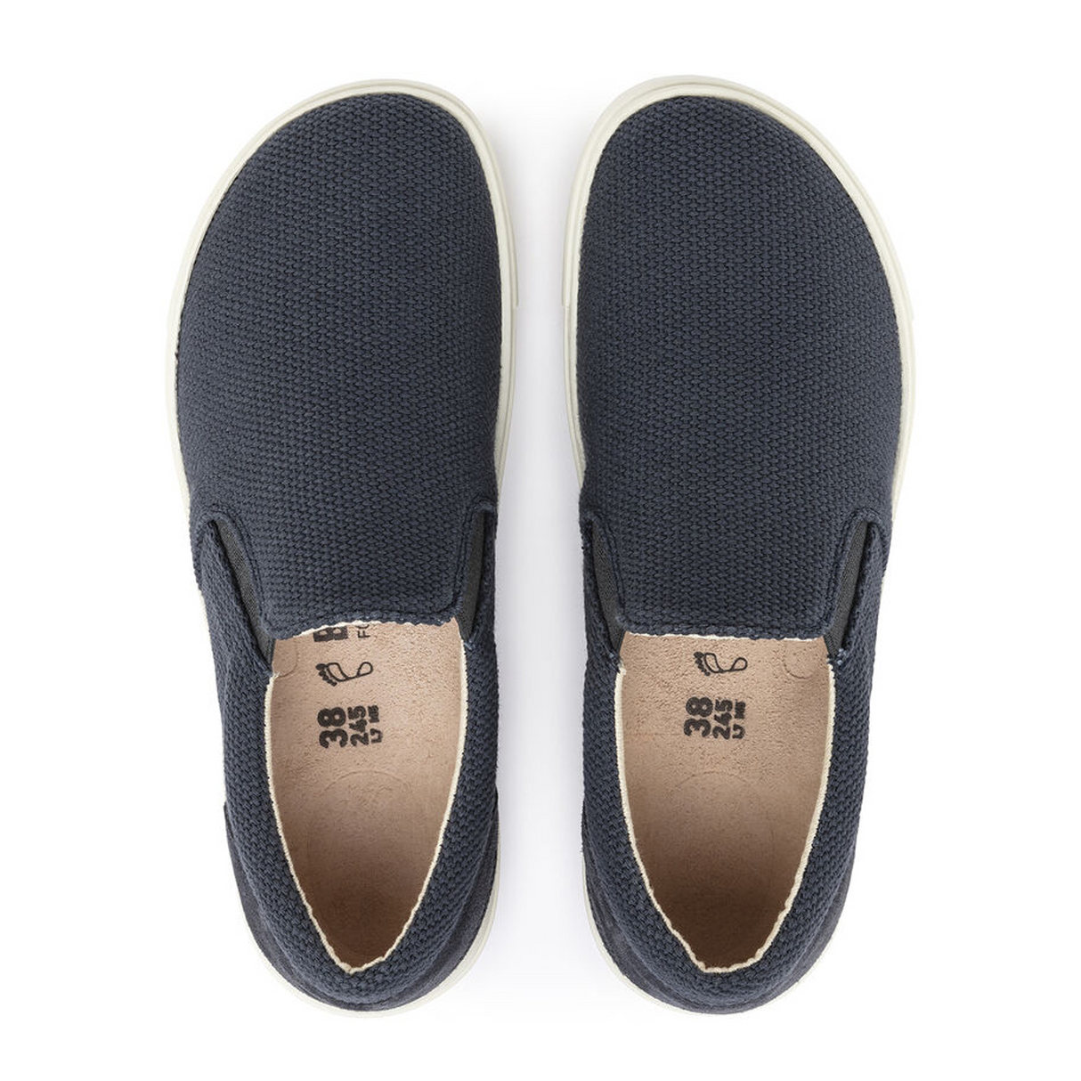 Birkenstock Oswego Slip On Sneaker (Women) - Midnight Canvas Dress-Casual - Slip On - The Heel Shoe Fitters