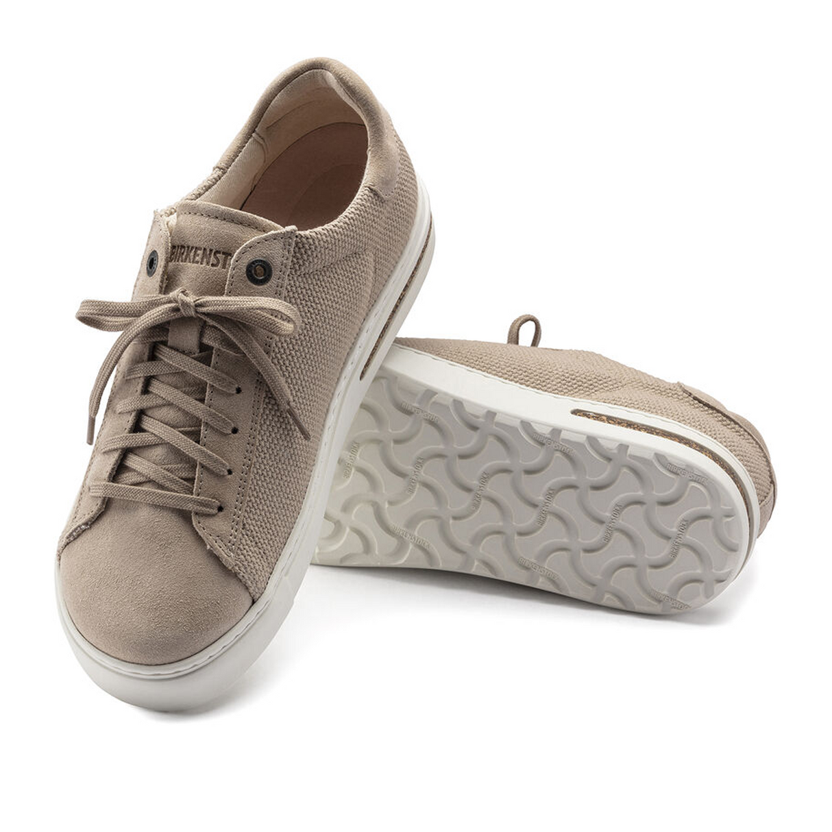 Birkenstock Bend Narrow Sneaker (Women) - Sandcastle Canvas Athletic - Casual - Lace Up - The Heel Shoe Fitters