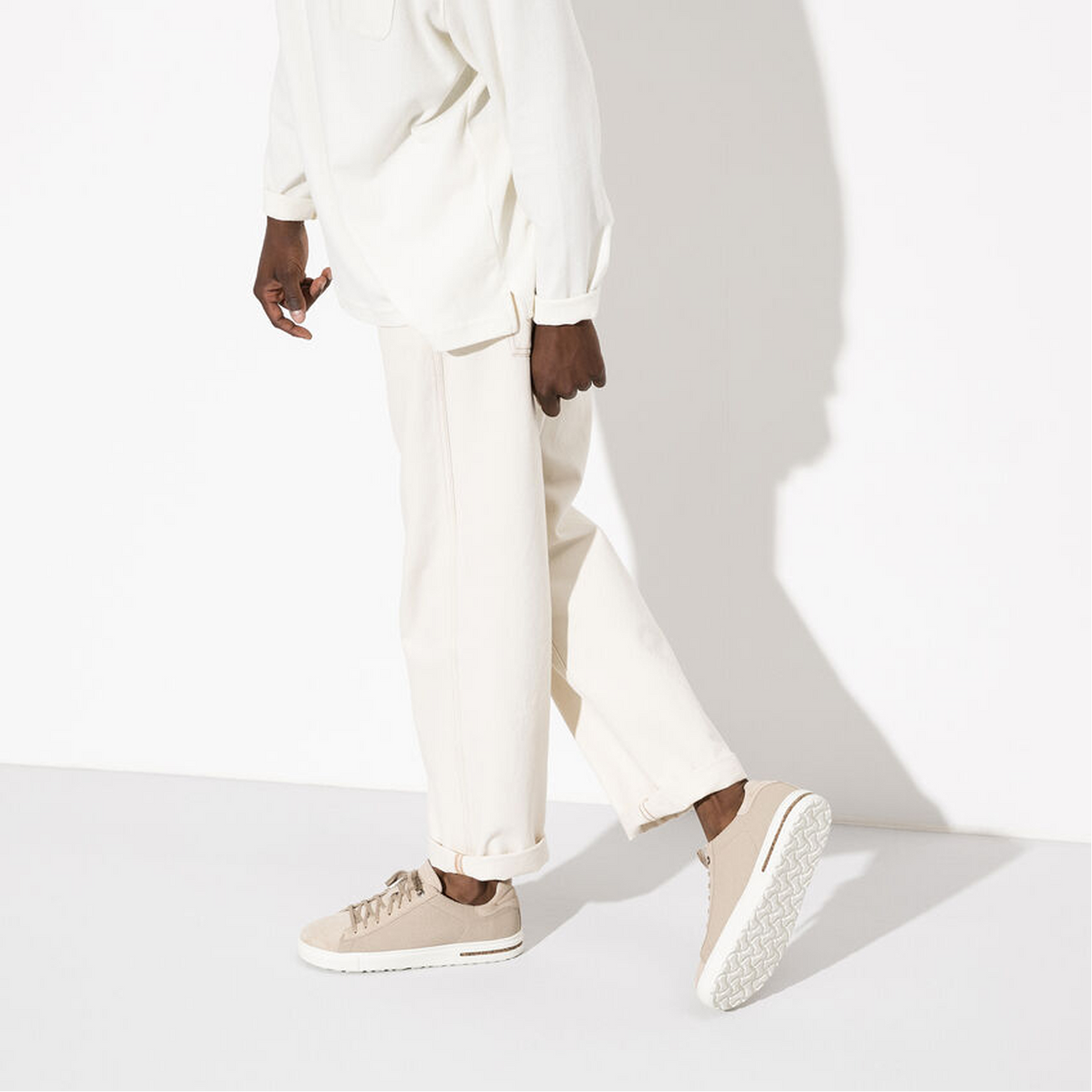 Birkenstock Bend Sneaker (Men) - Sandcastle Canvas Athletic - Casual - Lace Up - The Heel Shoe Fitters