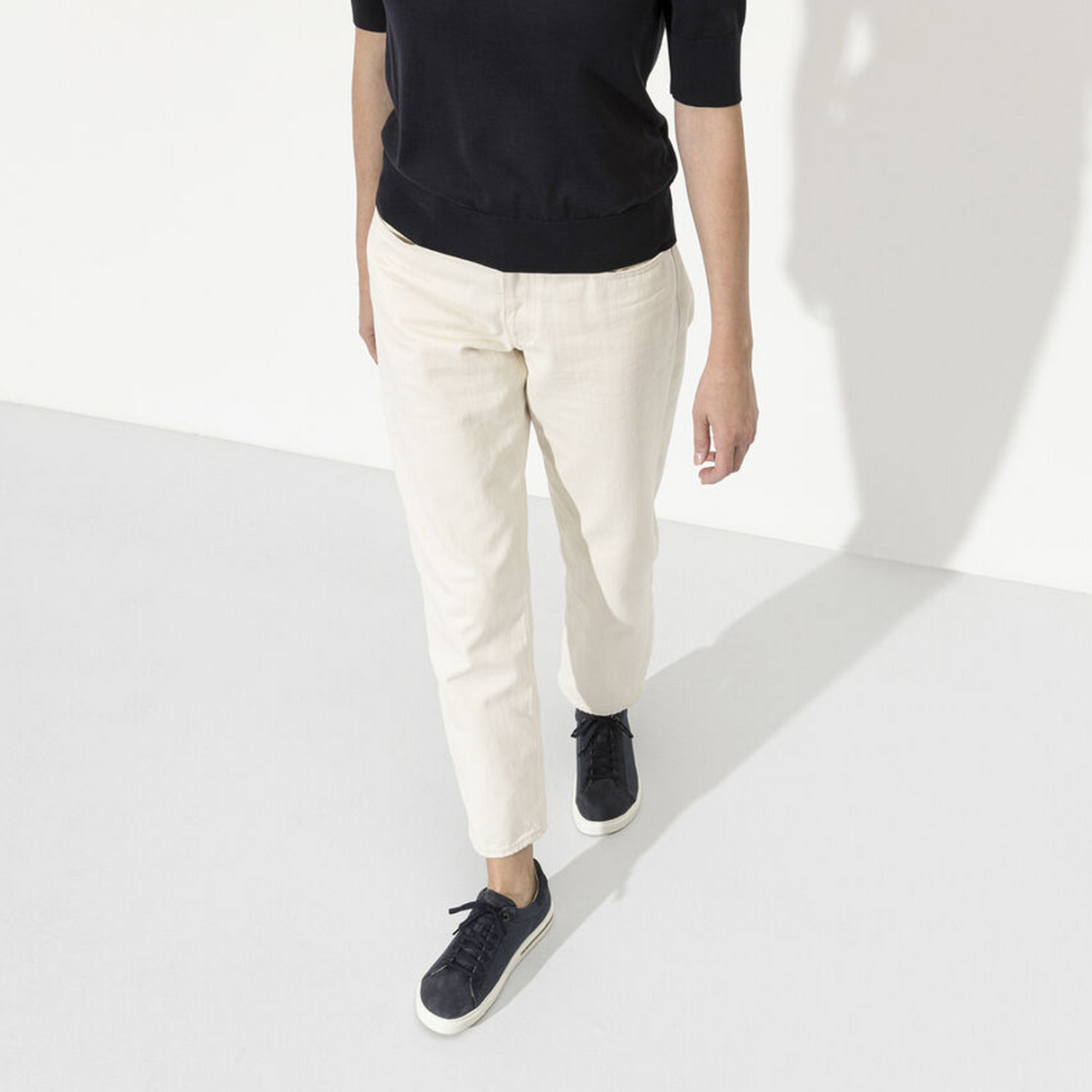 Birkenstock Bend Narrow Sneaker (Women) - Midnight Canvas Athletic - Casual - Lace Up - The Heel Shoe Fitters