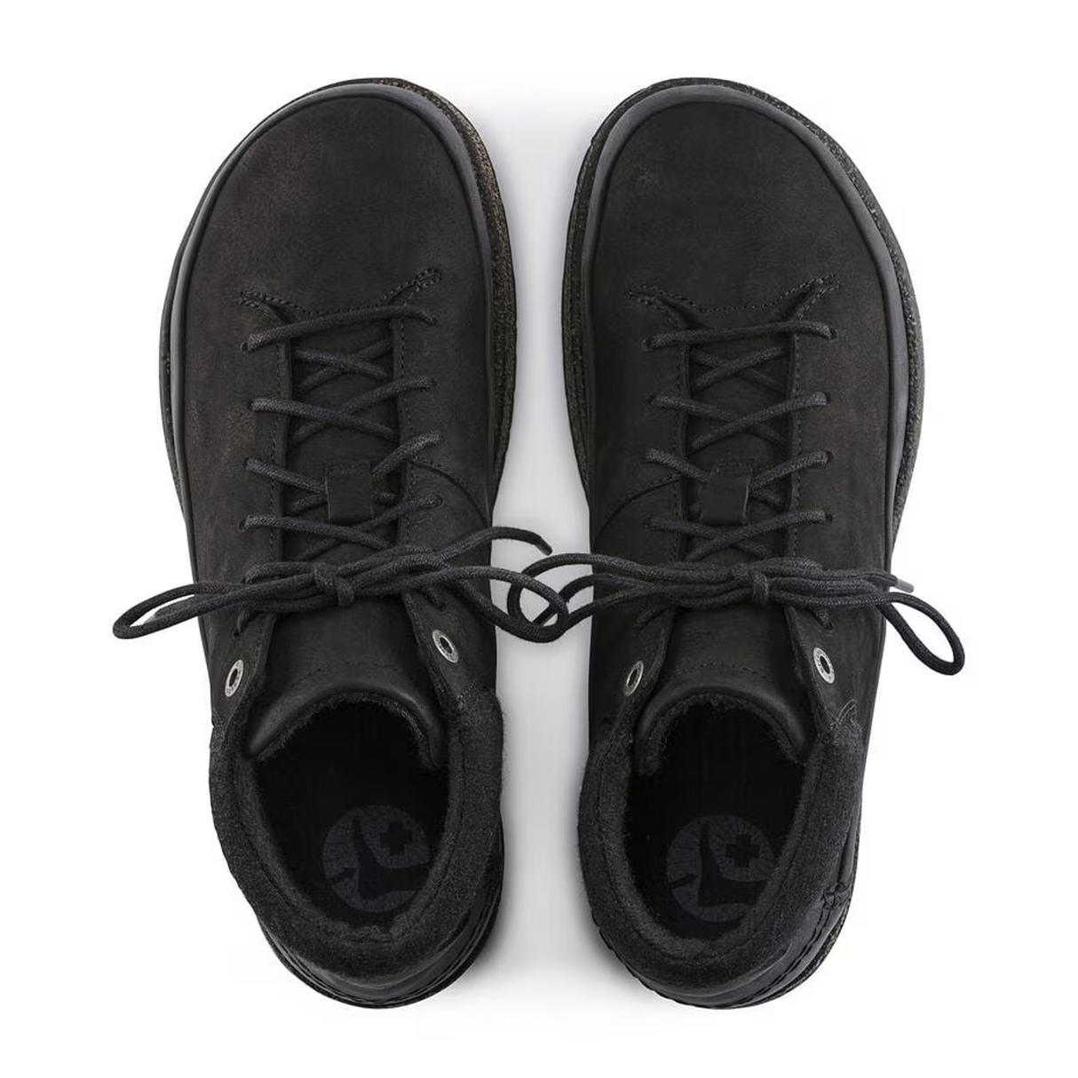 Birkenstock Honnef High Narrow Lace Up Ankle Boot (Women) - Black Oiled Leather