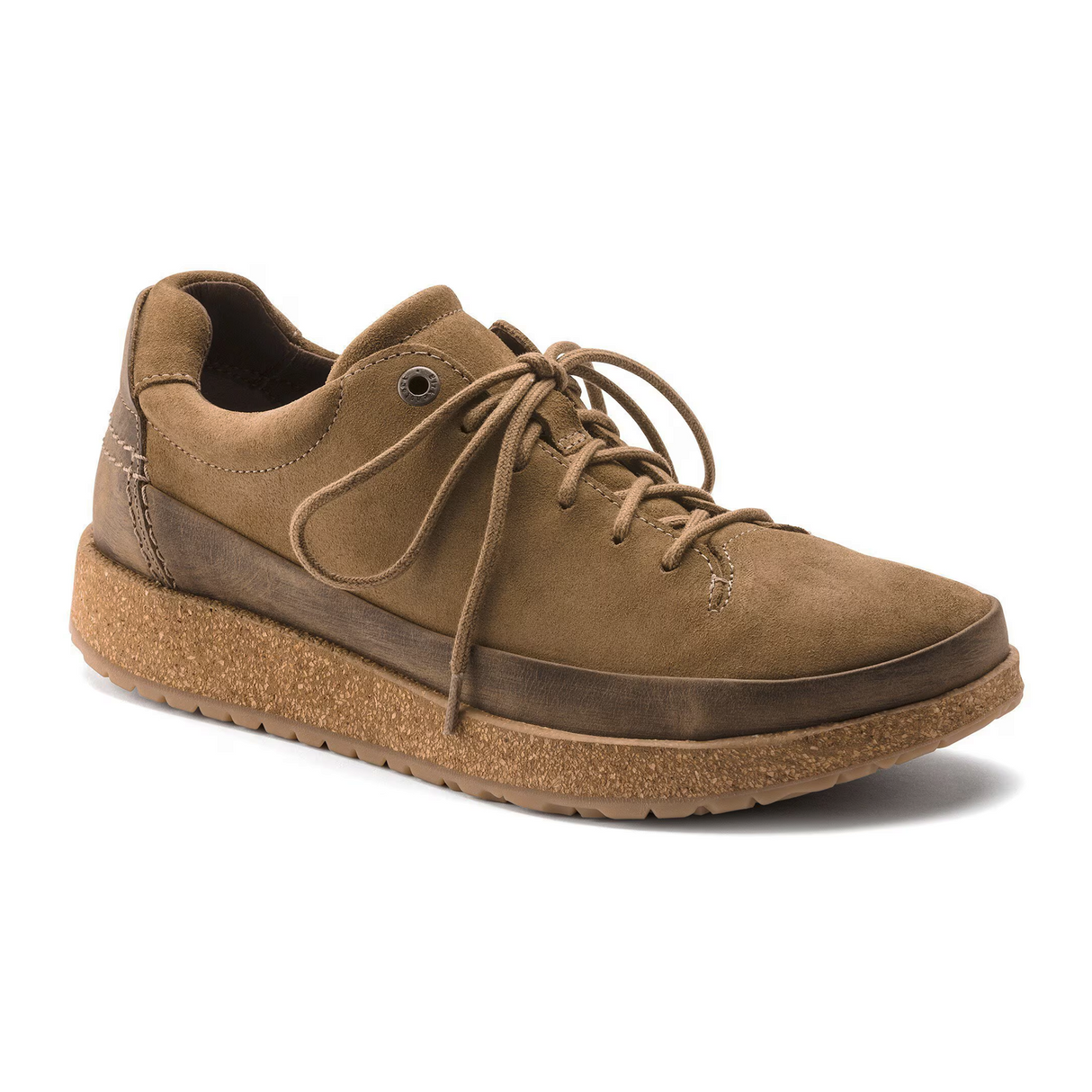 Birkenstock Honnef Low Narrow Lace Up (Women) - Tea Suede Athletic - Casual - Lace Up - The Heel Shoe Fitters