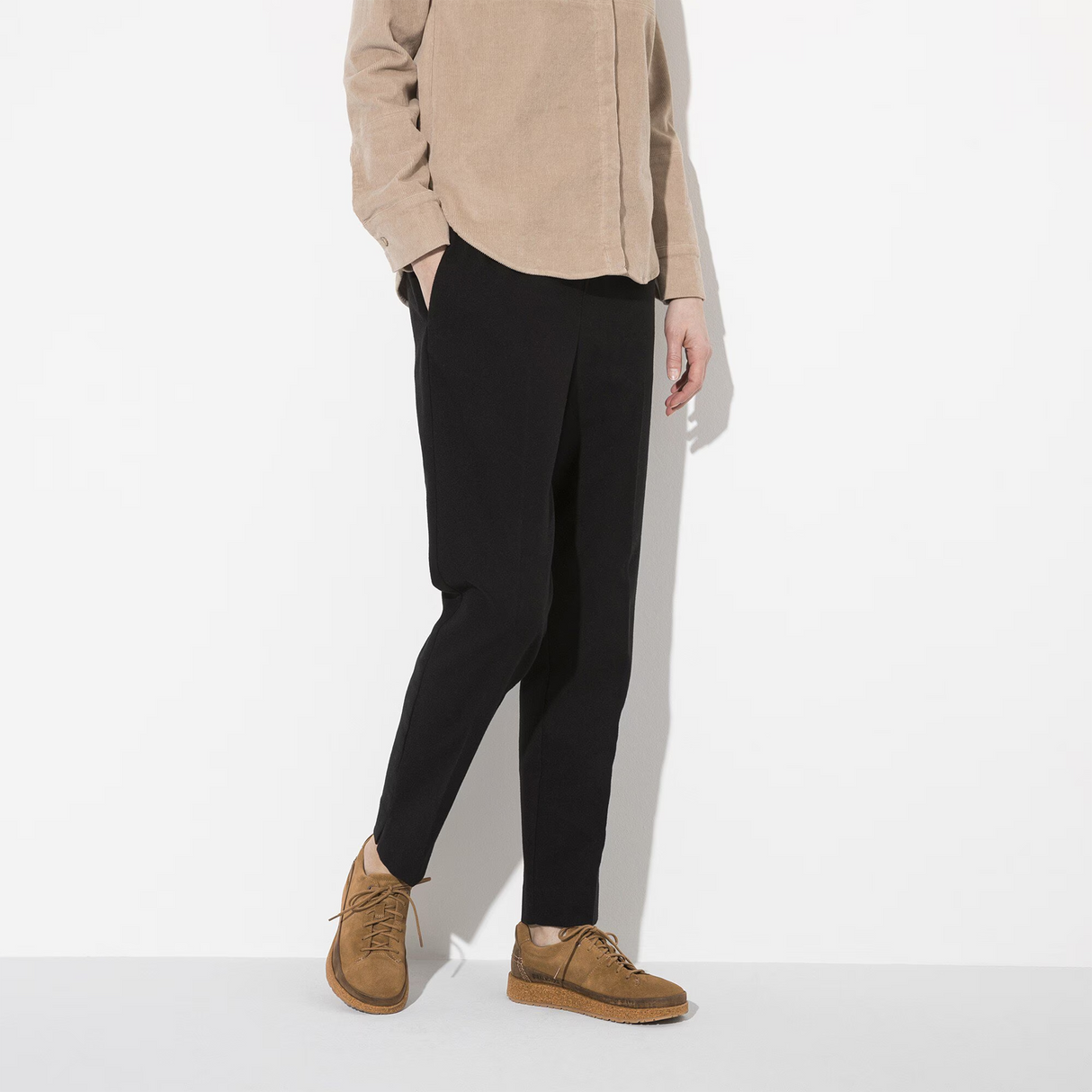 Birkenstock Honnef Low Narrow Lace Up (Women) - Tea Suede Athletic - Casual - Lace Up - The Heel Shoe Fitters